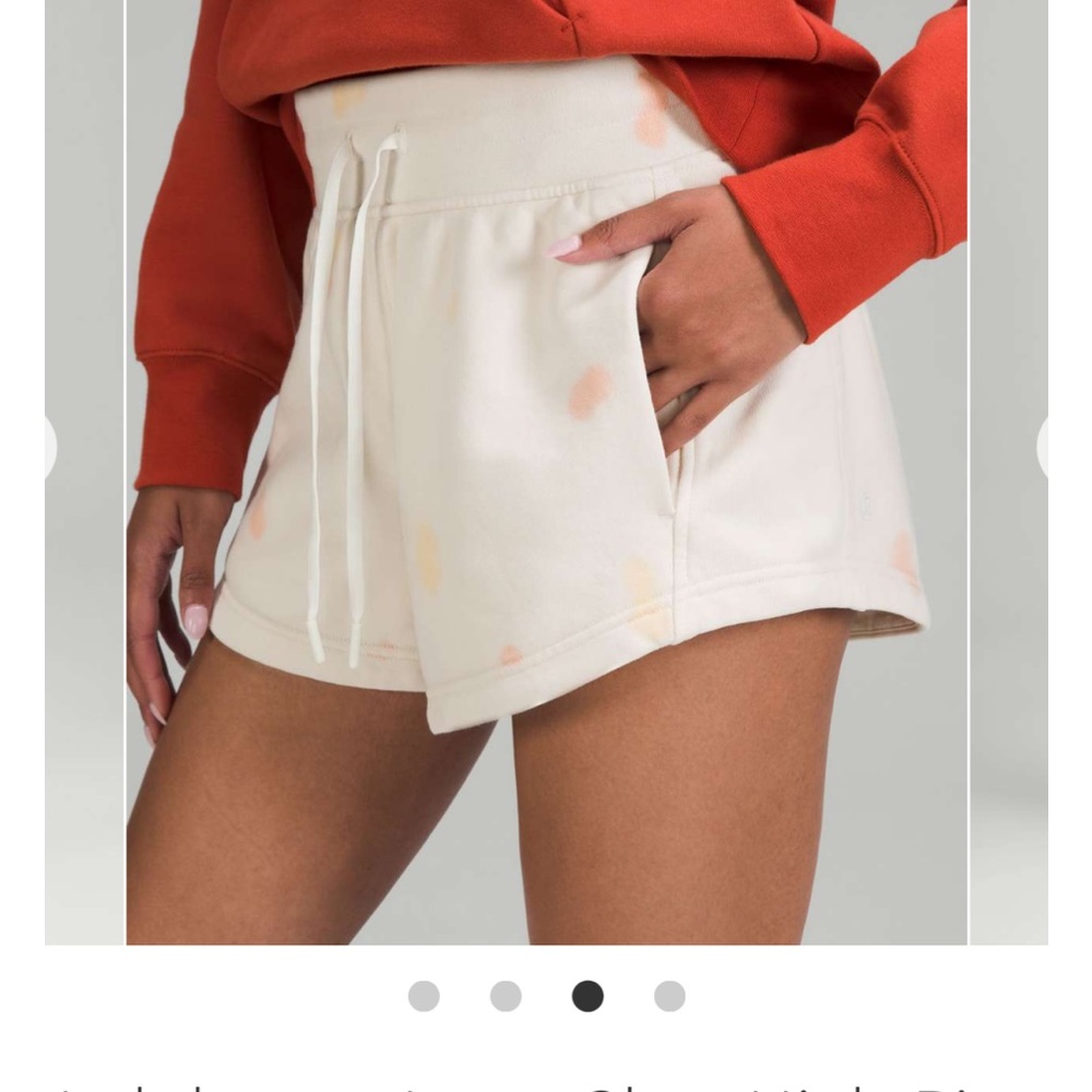 Lululemon Inner Glo Sweatshorts High Rise